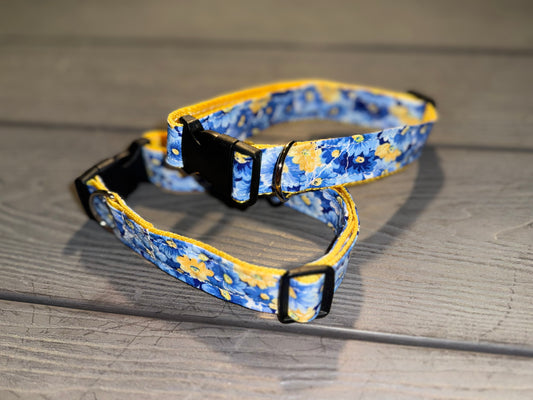 ☀️Blue Floral Collar