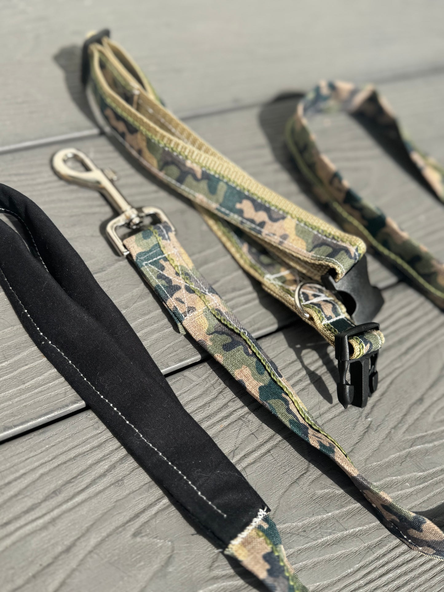 Camo Leash and Collar Set