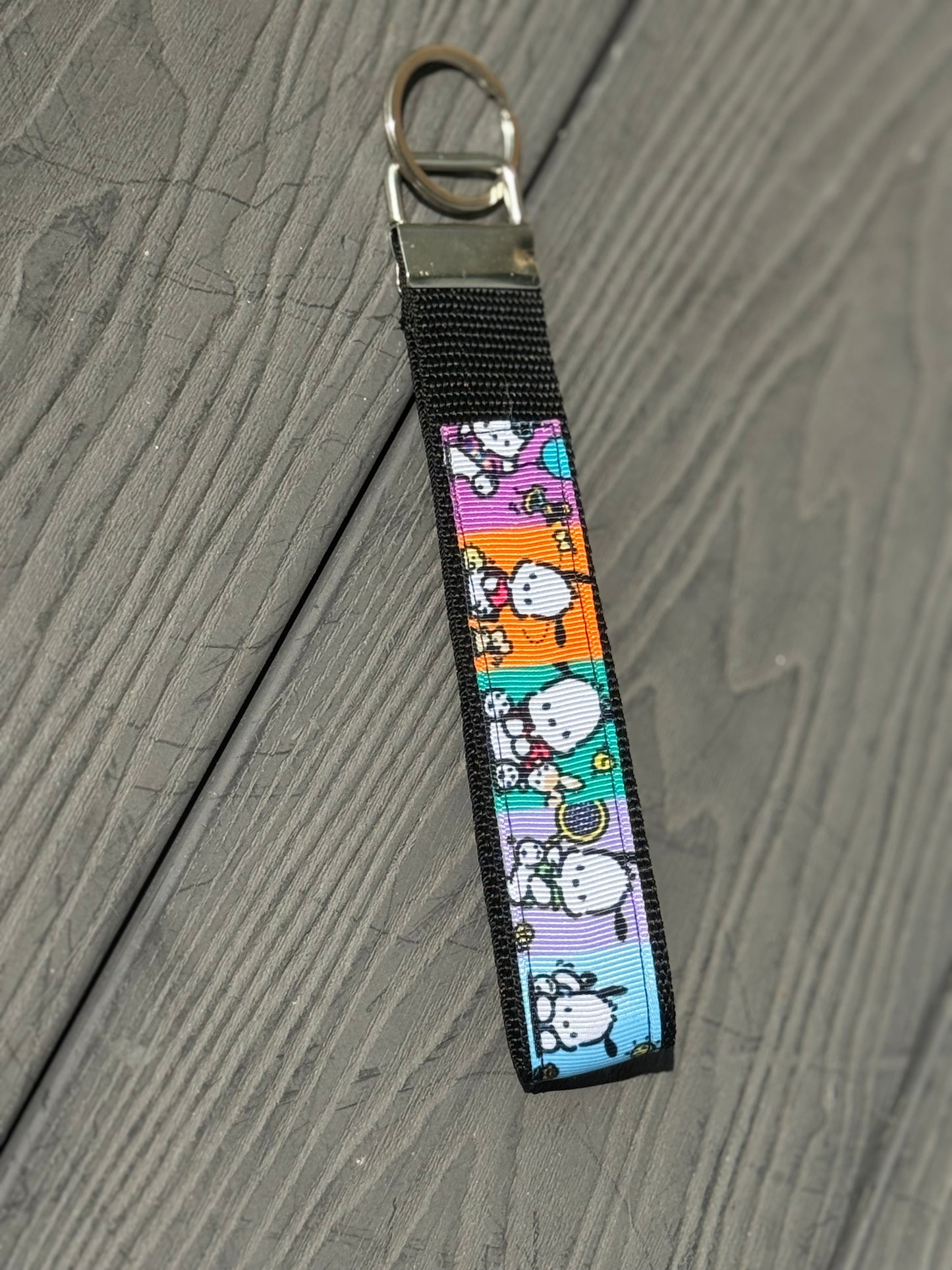 Sporty Pup Keychain